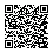 Kode QR untuk nomor Telepon +14043343360