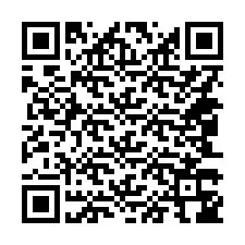 QR код за телефонен номер +14043346996