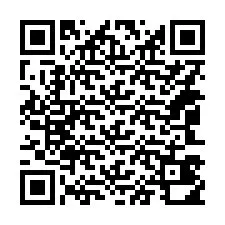 QR kód a telefonszámhoz +14043410045