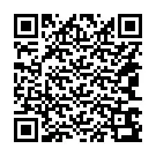 QR kód a telefonszámhoz +14043693030