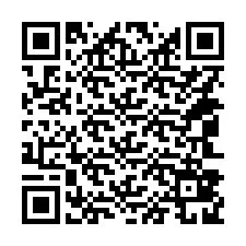 QR-Code für Telefonnummer +14043829650