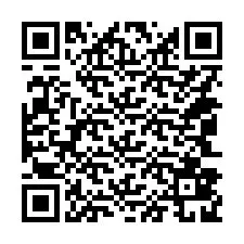 QR kód a telefonszámhoz +14043829764