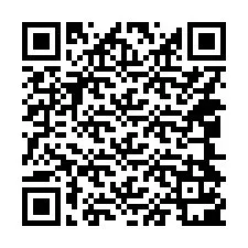 Kode QR untuk nomor Telepon +14044101202