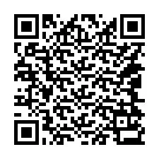 QR-koodi puhelinnumerolle +14044133428