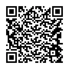 QR код за телефонен номер +14044455721