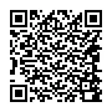 QR Code for Phone number +14044580142