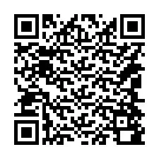 QR код за телефонен номер +14044580661