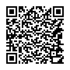 QR-Code für Telefonnummer +14044710895