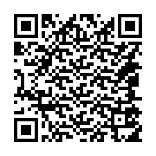 QR Code สำหรับหมายเลขโทรศัพท์ +14045515889