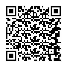 QR-Code für Telefonnummer +14045676921