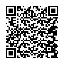 Código QR para número de teléfono +14045896327