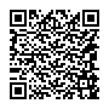 QR-код для номера телефона +14045945550