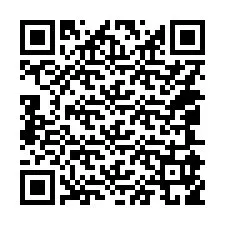 Código QR para número de teléfono +14045959018