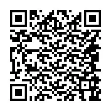 QR kód a telefonszámhoz +14045966166