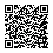 QR kód a telefonszámhoz +14045967959