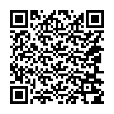 QR-kood telefoninumbri jaoks +14046204318