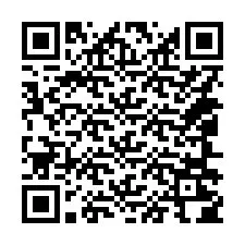 QR-koodi puhelinnumerolle +14046204319