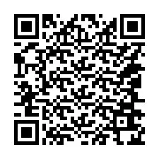 QR Code สำหรับหมายเลขโทรศัพท์ +14046624368