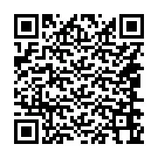 QR kód a telefonszámhoz +14046664196