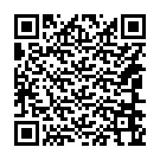 QR kód a telefonszámhoz +14046664305