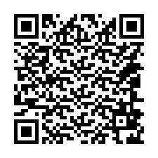 QR код за телефонен номер +14046826519