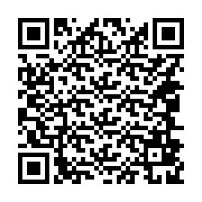 QR-код для номера телефона +14046829562