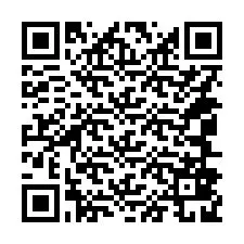 QR Code สำหรับหมายเลขโทรศัพท์ +14046829930