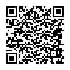 Código QR para número de telefone +14046926967