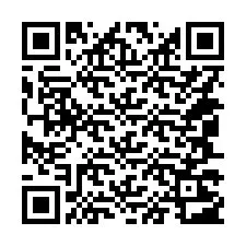 QR Code for Phone number +14047203174