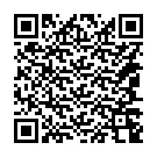 QR kód a telefonszámhoz +14047248961