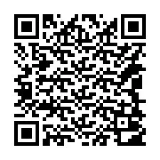 Código QR para número de teléfono +14048002021