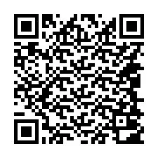 Kode QR untuk nomor Telepon +14048002166