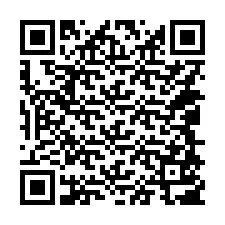 QR kód a telefonszámhoz +14048507168