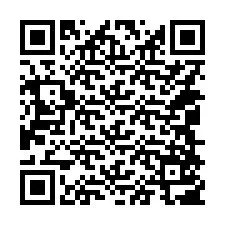 QR kód a telefonszámhoz +14048507674