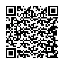 QR-Code für Telefonnummer +14048653096