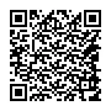 QR Code pour le numéro de téléphone +14048916899