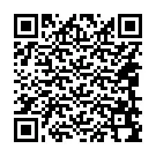 QR kód a telefonszámhoz +14049694713