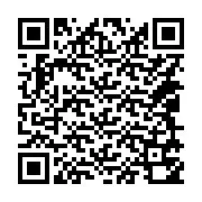 QR Code for Phone number +14049750069