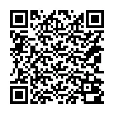 QR-code voor telefoonnummer +14052000021