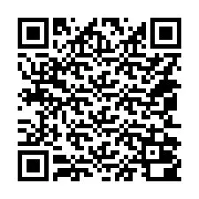 QR-code voor telefoonnummer +14052000024