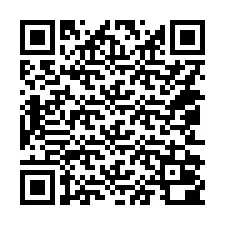 QR Code pour le numéro de téléphone +14052000028