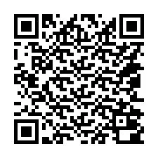 QR-Code für Telefonnummer +14052000128