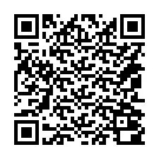 Código QR para número de telefone +14052000351