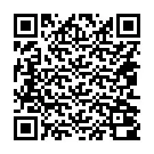 QR Code สำหรับหมายเลขโทรศัพท์ +14052000352