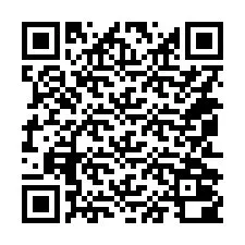 QR-koodi puhelinnumerolle +14052000374