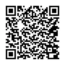 QR-koodi puhelinnumerolle +14052000463