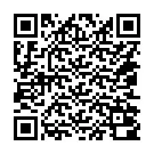 Código QR para número de teléfono +14052000488