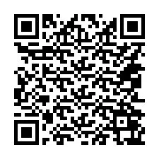 QR-код для номера телефона +14052067663