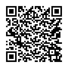 QR-Code für Telefonnummer +14052067685