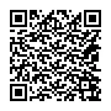 QR kód a telefonszámhoz +14052067695